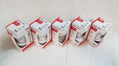Lote de Trabajo 5x Ikea RYET LED 4.5W B22 470 Lúmenes Globo Bombillas Ópalo Blanco Bombilla Reino Unido 40w E Foto 1 de 4