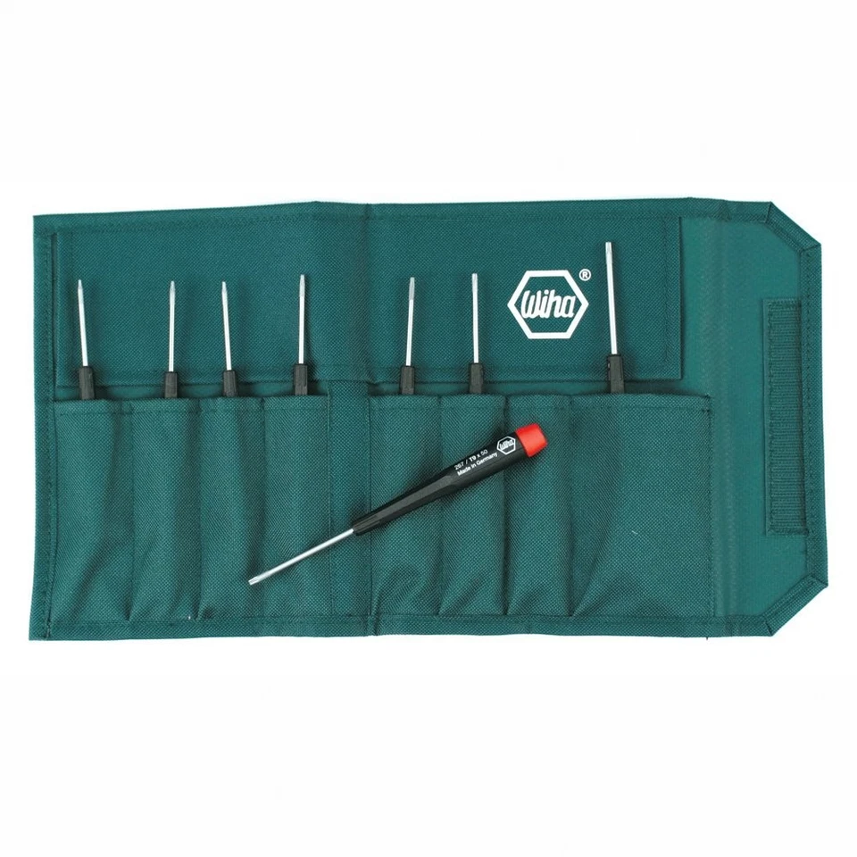 Wiha Precision Torx Screwdriver 8-Piece Set T3-T10 with Pouch (26799) - Image 1 of 1