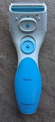 Panasonic ES2205 Wet/Dry Ladies Rechargeable Cordless Shaver Blue W/O charger - Image 1 of 4