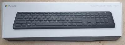 Microsoft Bluetooth Tastatur QSZ-00006 Model 1898 black - Bild 1 von 4