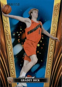 Gradey Dick Rookie - 2023-24 Topps Finest - Numbered /150 - Showstoppers - Bild 1 von 2