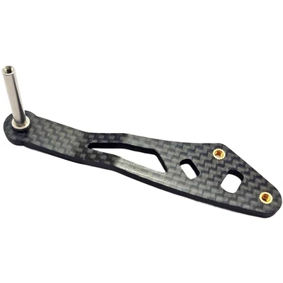 Lightweight Carbon Fiber Reel Handle for Fishing DIY Dual Hole Compatible - Image 1 of 4