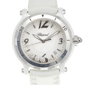 Chopard happy sports ceramic 28/8507 3P Diamond Quartz Ladies Watch#141374 - Picture 1 of 9