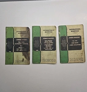 Manuale Operatore Coltivatori Coltivatori Fila Serie 200 John Deere Originale - Foto 1 di 11