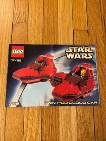 Lego Star Wars Twin-Pod Cloud Car (7119) Instruction Booklet Only