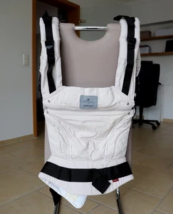 manduca Babytrage Baby und Kindertrage ab 3,5 kg bis 20 kg , Farbe : beige - Bild 1 von 4