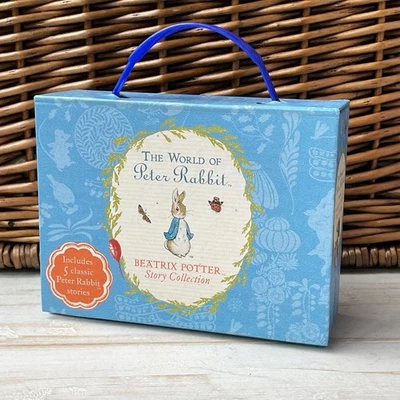 M&S Peter Rabbit Boxed Book Collection Set of 5 Classic Beatrix Potter Books - Image 1 of 4
