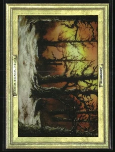 2023 Cardsmiths Bob Ross - #14 Rustico Inverno Legno Foglio Arcobaleno  - Foto 1 di 2