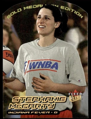 2000-01 Fleer Ultra WNBA Gold Medallion Stephanie McCarty #5 G - Image 1 of 2