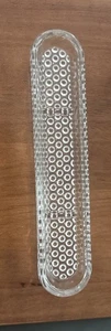 Vaso fiori in vetro trasparente rana lungo stretto 10" x 2 1/8" o sedano, Relish - Foto 1 di 5