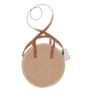 H&M, Umhängetasche, Damen, Baumwolle/Polyester, Beige/Braun, Einfarbig, 23 #Ojy - Bild 1 von 4