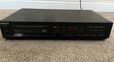 Reproductor de CD de disco compacto Magnavox CDB 262 LIMPIO de colección probado funciona. Foto 1 de 4
