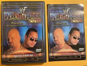 WWF WrestleMania X-Seven 17 (DVD, 2001, 2-Disc Set) The Rock vs SCSA w/ Insert - Bild 1 von 3