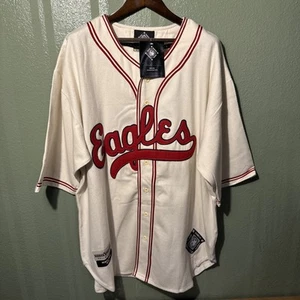 NWT Men's 58 4XL Negro League Monte Irvin Newark Eagles Wool Jersey Headmaster - Picture 1 of 6