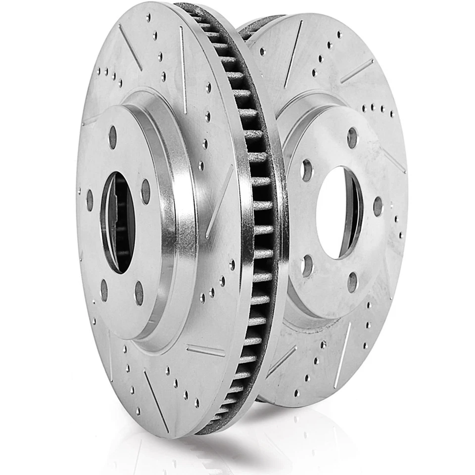 Juego de discos de freno delanteros de 2 ruedas JBR1541XPR Powerstop para Scion iQ 2012-2015 Foto 1 de 1