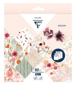 CLAIREFONTAINE Gapapel Plegable Flores Secas 60 Hojas Plegable Origami - Imagen 1 de 2