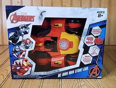 Marvel Avengers RC IRON MAN Stunt Car with Remote -49 MHz- #ET-0473 - Image 1 of 4