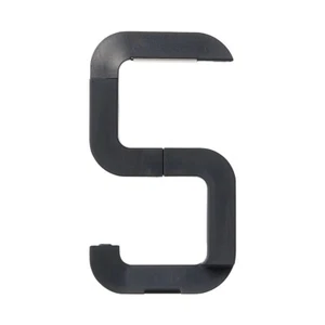 MUJI Bolsa de Viaje Colgador Gancho de Mesa Capacidad de Carga 5kg 17.0×7.2cm Negro - Imagen 1 de 9