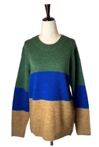 AYR Pullover Damen klein grün blau camel Alpaka Wollmischung The Kick Back Crew - Bild 1 von 10