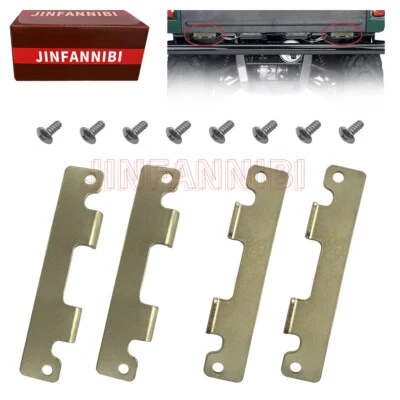 Tail Gate Tailgate Hinge Plates and Screws For Yamaha Rhino 700 YXR700 2008-2013 Foto 1 de 4