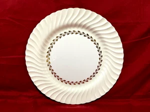 Minton Bone China Cheviot Gold Round Serving Platter 12 1/2" England - Picture 1 of 2