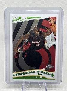 2005-06 Topps Chrome #54 Shaquille O'Neal Heat HOF NM+ - Picture 1 of 2