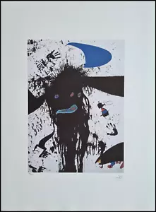 JOAN MIRO * The Lunar Stream * 78 x 57 cm * signed lithograph * limited # 90/150 - Picture 1 of 9