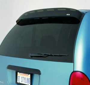 Fits 96-04 Dodge Caravan Voyager GTS Smoke Acrylic Rear Window Deflector 56202 - Picture 1 of 3