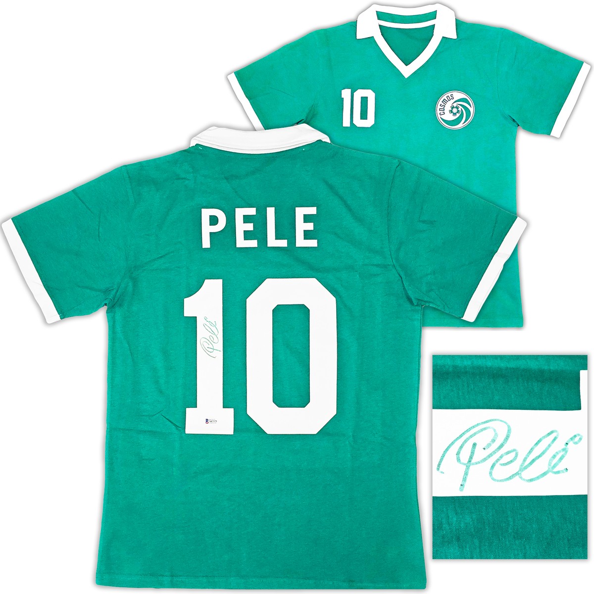 NASL New York Cosmos オーセンティック M セナ選手サイン