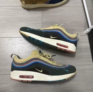Nike Air Max 1/97 x Sean Wotherspoon Low Sean Wotherspoon used SIZE 10 MEN - Picture 1 of 6
