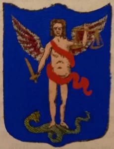 CAPITANATA. Stemma miniato. 5 pagg. di testo. 1868 - Picture 1 of 1