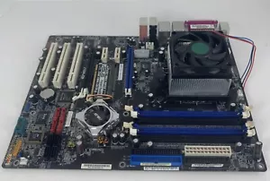 ASUS A8N-SLI Deluxe Motherboard + AMD Athlon 64 3500+ 939 See All Pictures Look - Picture 1 of 13