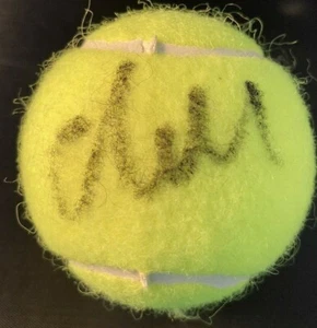 Bola de tenis Daniil Medvedev 2021 autografiada firmada Boston Laver Cup certificado de autenticidad BSC MT - Imagen 1 de 3