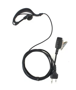 1 AURICOLARE PER MIDLAND E INTEK 2 PIN G5XT G7 G8 G9 G12 GXT2050 2000 GXT1050 - Foto 1 di 1
