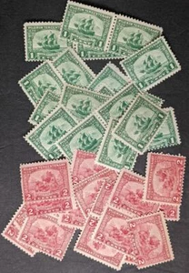 EDW1949SELL : USA 1920 Sc #548-49. 20 stamps of each. All Fresh & MNH. Cat - Picture 1 of 1