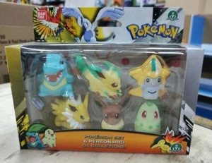 POKEMON SET 6 PERSONAGGI DA COLLEZIONE BANDAI - Foto 1 di 1