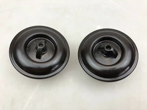 Antico Art Deco 2x interruttore luce interruttore girevole bachelite ceramica /6/ - Foto 1 di 5