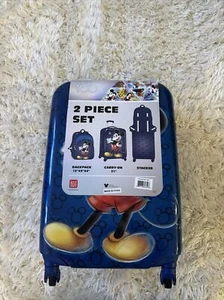 Disney 100 Mickey Luggage And Backpack 2 Piece Set. Brand Is Ful - Picture 1 of 3