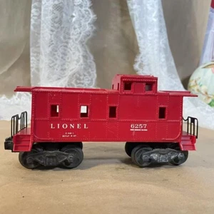 ORIGINAL LIONEL POSTWAR 6257-50 CABOOSE Red 1956 - Picture 1 of 9
