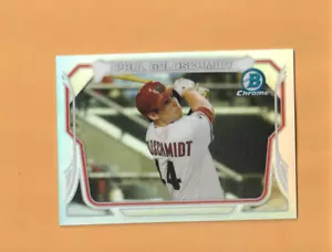 Paul Goldschmidt Arizona Diamondbacks 2014 Bowman Chrome Mini Texas State 7C - Imagen 1 de 2