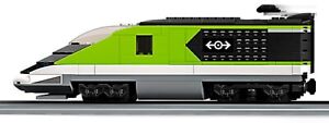 Rear Locomotive! LEGO Passenger Train City 60337 2 Bogie Wheel Magnetic Coupling