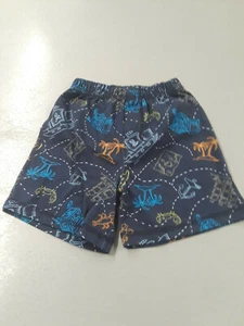 Oshkosh B'gosh pajama bottoms black with tropical print sz 4 - Picture 1 of 2