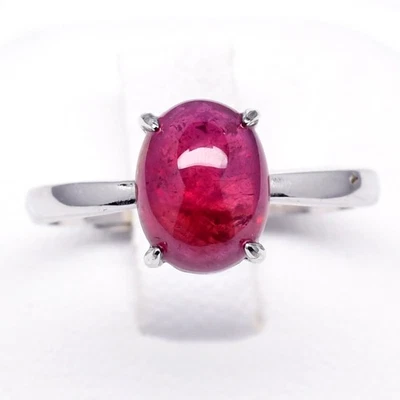 Ruby Gemstone Fashion Ring in 925 Sterling Silver - Image 1 of 4