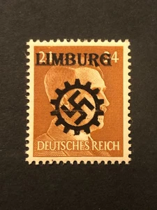 Deutschland WWII Propaganda Aufdruck (LIMBURG) 24 Rpf.  MNH /s1 #b25 - Bild 1 von 2