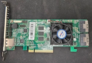 Areca ARC-1886-16i PCIe4.0 16-Port 12Gb/s SAS/SATA/NVMe Tri-Mode RAID Controller - Bild 1 von 2