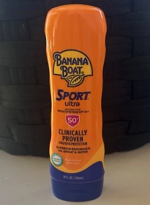 Banana Boat Sport Ultra SPF 50 loción de protección solar, 8 oz | Banana Boat protector solar FPS Foto 1 de 2