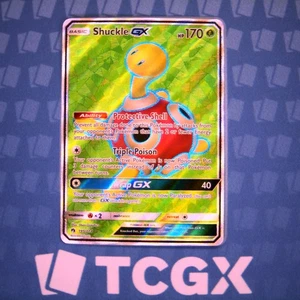 Pokemon - Shuckle GX (Full Art) - 195/214 - SM Lost Thunder - Holo - Ultra Ra NM - Picture 1 of 1