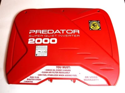 Predator 2000 Watt Inverter Generator Side Cover Right Side - OEM 2023 Model - Image 1 of 3