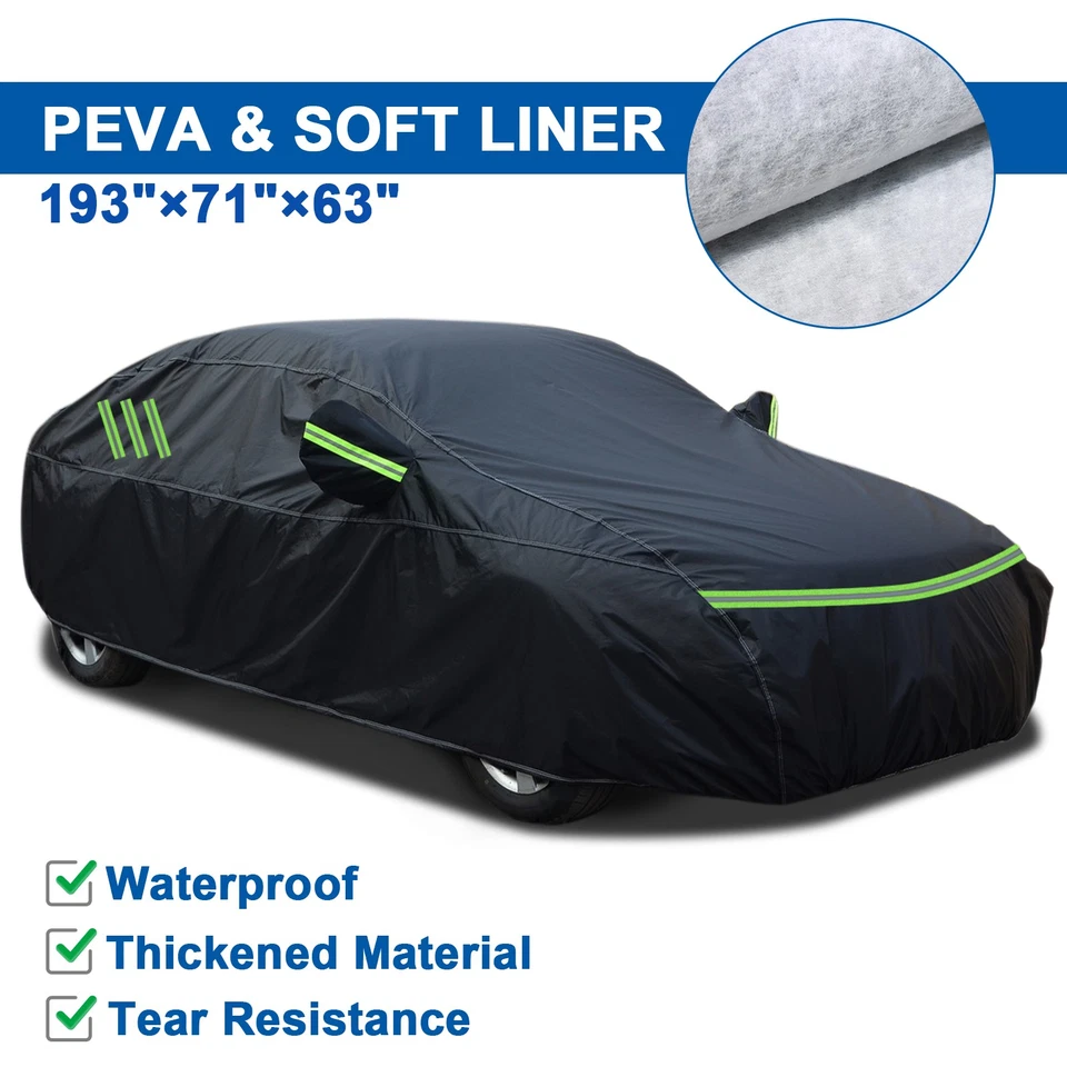 Fit for Nissan Maxima Car Cover Thickened PEVA+Soft Liner Waterproof Foto 1 de 4