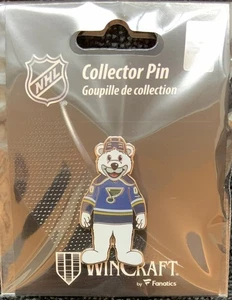 ST. LOUIS BLUES MASCOT LOUIE COLLECTOR PIN NEW WINCRAFT - Picture 1 of 1